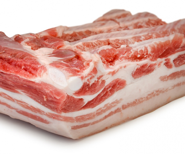 Essbare Landschaften – Schweinebauch Rippen), Mangalitza-Wollschwein - - Kochen Zum vom - Fleisch Scheiben (ohne Mangalitza-Schwein Schmoren in und