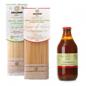 Vorratspaket Solleone Spaghetti & Pachino-Tomatensauce