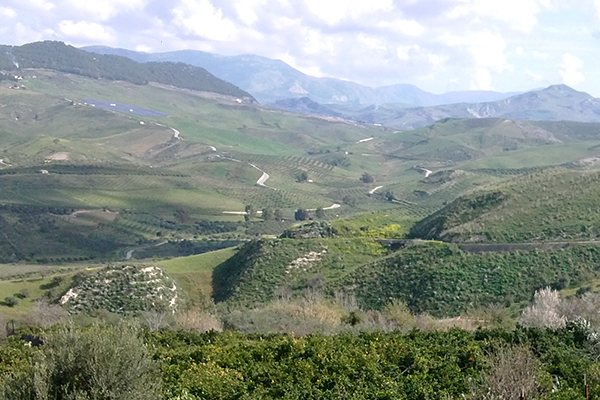 Ribera in der Provinz Agrigento auf Sizilien